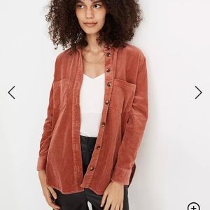 Madewell Corduroy Sunday Shirt Jacket